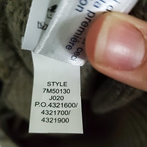 Lucky Brand Cardigan Wool Sweater Men's Medium Gray Brown Button Up Knit Coat - Picture 8 of 12